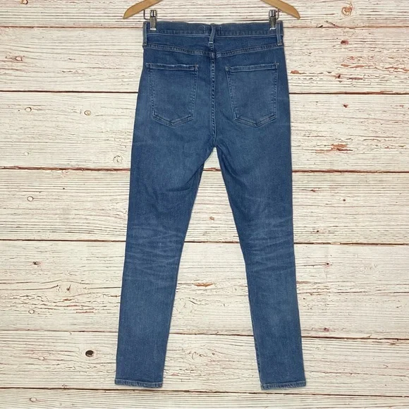 Agolde Sophie High Rise Skinny Crop Jeans in Adore Sz 27 - Picture 14 of 14